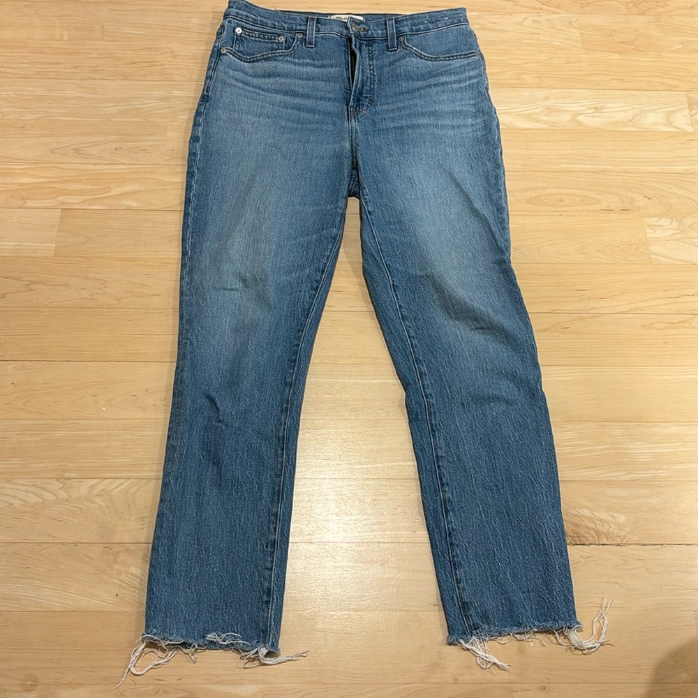 Madewell - The Perfect Vintage Jean, raw hem